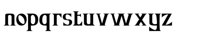 Ensatulogi Font LOWERCASE