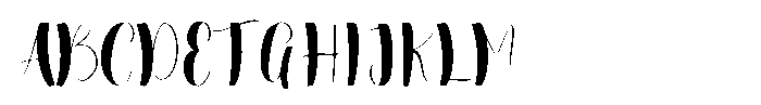 Enternity Font UPPERCASE