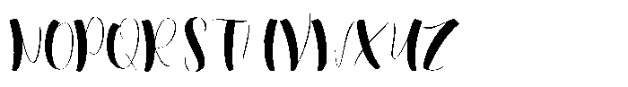 Enternity Font UPPERCASE
