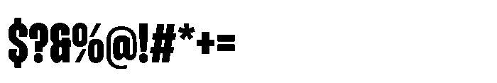 Entrofly Black Font OTHER CHARS
