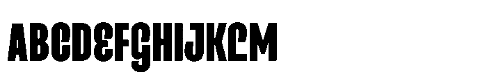 Entrofly Black Font UPPERCASE