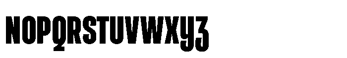 Entrofly Black Font UPPERCASE