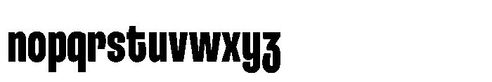 Entrofly Black Font LOWERCASE
