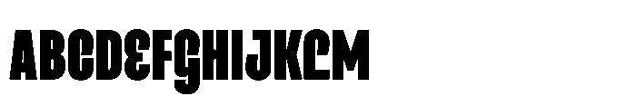 Entrofly Heavy Font UPPERCASE