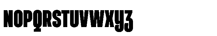 Entrofly Heavy Font UPPERCASE