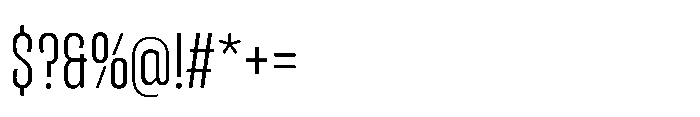 Entrofly Light Font OTHER CHARS