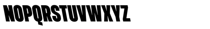 Entropia Heavy Retalic Font UPPERCASE
