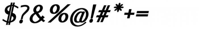 Entsha Bold Italic Font OTHER CHARS
