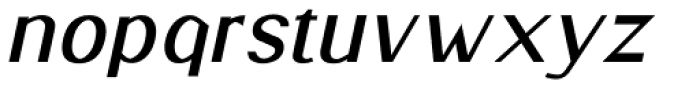 Entsha Bold Italic Font LOWERCASE