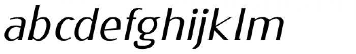 Entsha Italic Font LOWERCASE