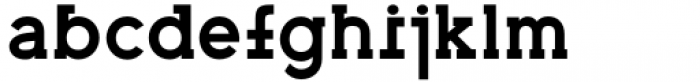 Enwicken Typeface Semi Bold Font LOWERCASE