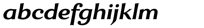 Enzia Black Extended Italic FONT