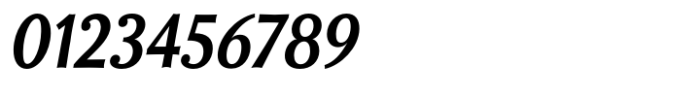 Enzia Bold Condensed Italic Font OTHER CHARS