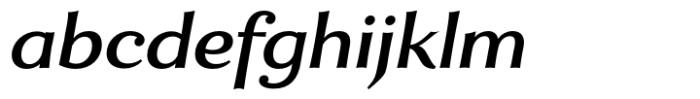 Enzia Bold Extended Italic FONT