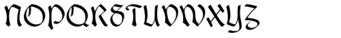 Enzian Italic Font UPPERCASE