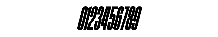 Enfilade16x BlackOblique Font OTHER CHARS