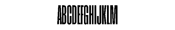 Enfilade16x Bold Font UPPERCASE