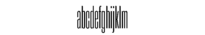 Enfilade16x Light FONT