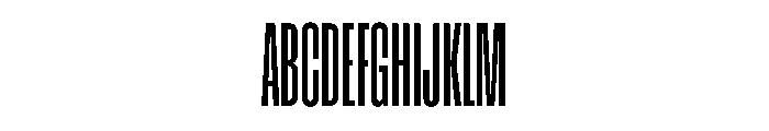 Enfilade16x Medium Font UPPERCASE