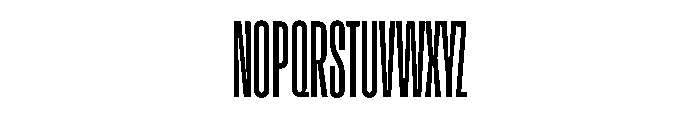 Enfilade16x Medium Font UPPERCASE