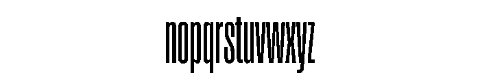 Enfilade16x Medium Font LOWERCASE