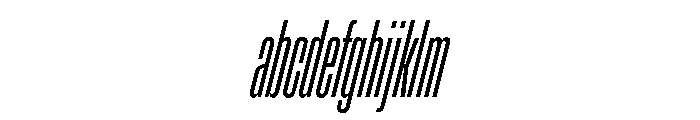 Enfilade16x RegularOblique FONT