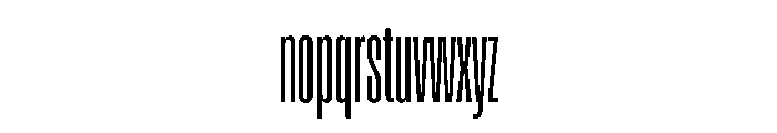 Enfilade16x Regular Font LOWERCASE