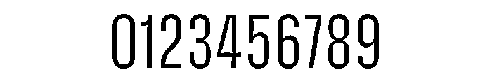 Enfilade1x Hairline Font OTHER CHARS