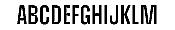 Enfilade1x Medium Font UPPERCASE