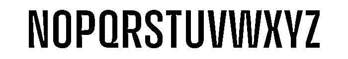Enfilade1x Medium Font UPPERCASE