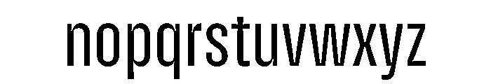 Enfilade1x Regular Font LOWERCASE