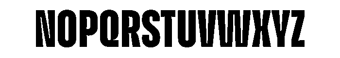 Enfilade2x Black Font UPPERCASE