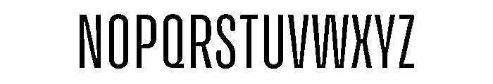 Enfilade2x Hairline Font UPPERCASE