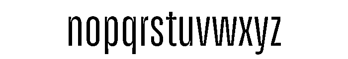 Enfilade2x Hairline Font LOWERCASE
