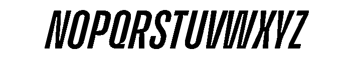 Enfilade2x MediumOblique Font UPPERCASE