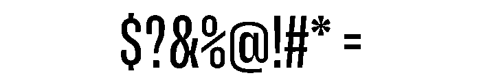 Enfilade2x Regular Font OTHER CHARS