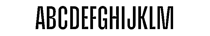 Enfilade2x Regular Font UPPERCASE