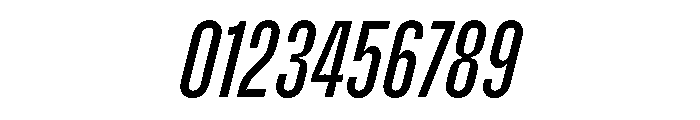Enfilade2x RegularOblique Font OTHER CHARS