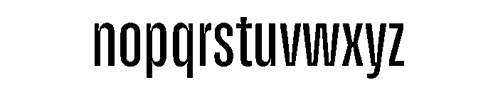 Enfilade2x Regular Font LOWERCASE
