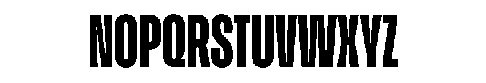 Enfilade4x Black Font UPPERCASE