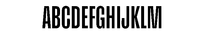 Enfilade4x Bold Font UPPERCASE