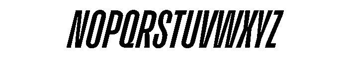 Enfilade4x BoldOblique Font UPPERCASE