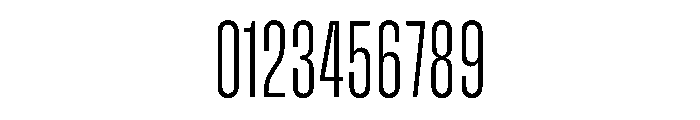 Enfilade4x Hairline Font OTHER CHARS