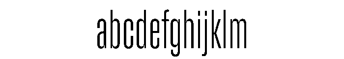 Enfilade4x Hairline FONT