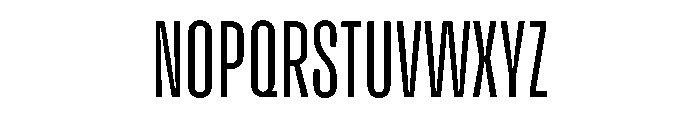 Enfilade4x Light Font UPPERCASE