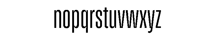 Enfilade4x Light Font LOWERCASE