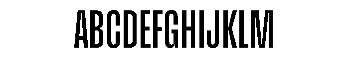 Enfilade4x Medium Font UPPERCASE