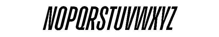 Enfilade4x MediumOblique Font UPPERCASE