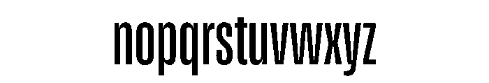 Enfilade4x Medium Font LOWERCASE