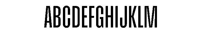 Enfilade4x Regular Font UPPERCASE
